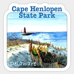 Cape Henlopen State Park, Delaware Sticker